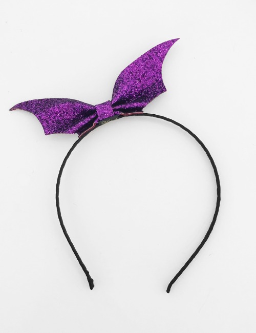 Bat Headband - Purple