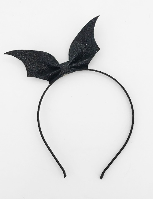 Bat Headband - Black