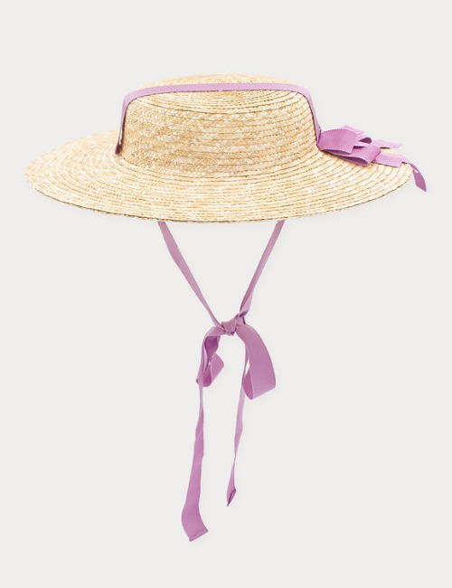 Rohe straw hat-lavender