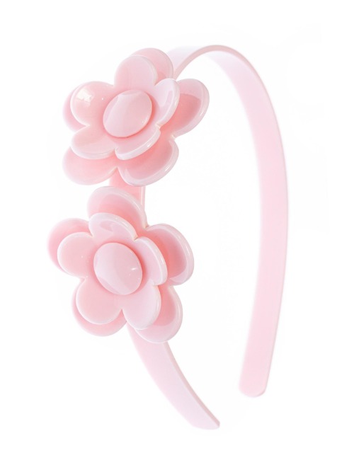 Camellia Flower Headband-Lightpink