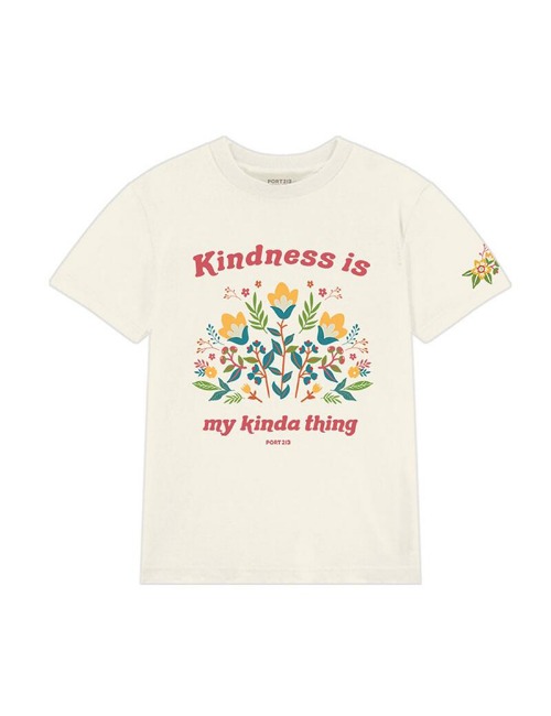 Ivory Kindness T-shirt(last-4Y)