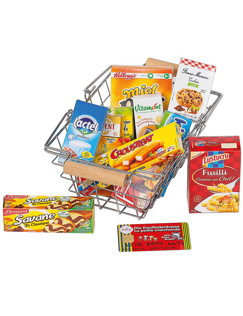 Shopping Basket and Food Miniature2
