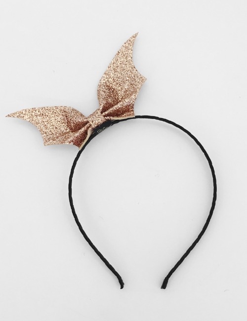 Bat Headband - Gold