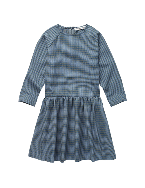 Flannel Dress British Blue Check(8/10Y)