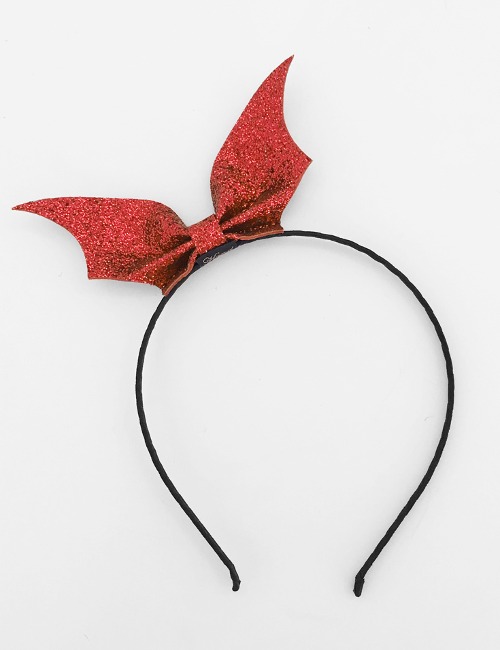 Bat Headband - Red