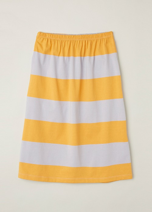 Midi Skirt - Nugget Stripe Jersey