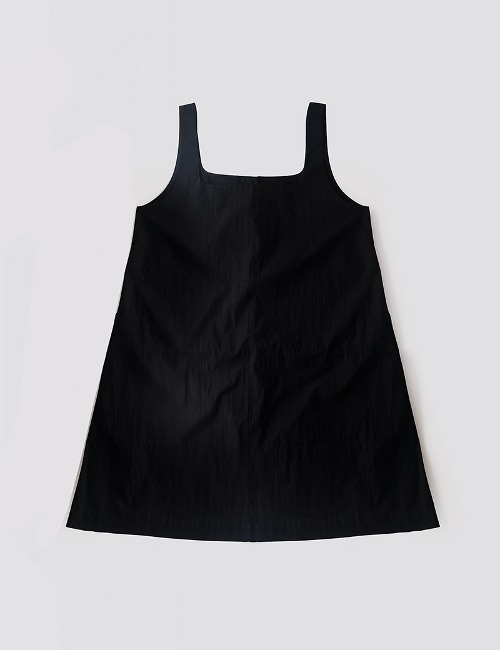 BLACK A-LINE DRESS